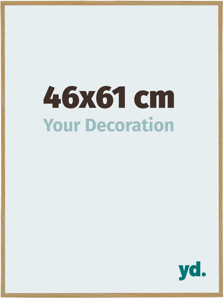 Your Decoration - Fotolijst 46x61 cm - Kunststof - Beuken Licht - Evry
