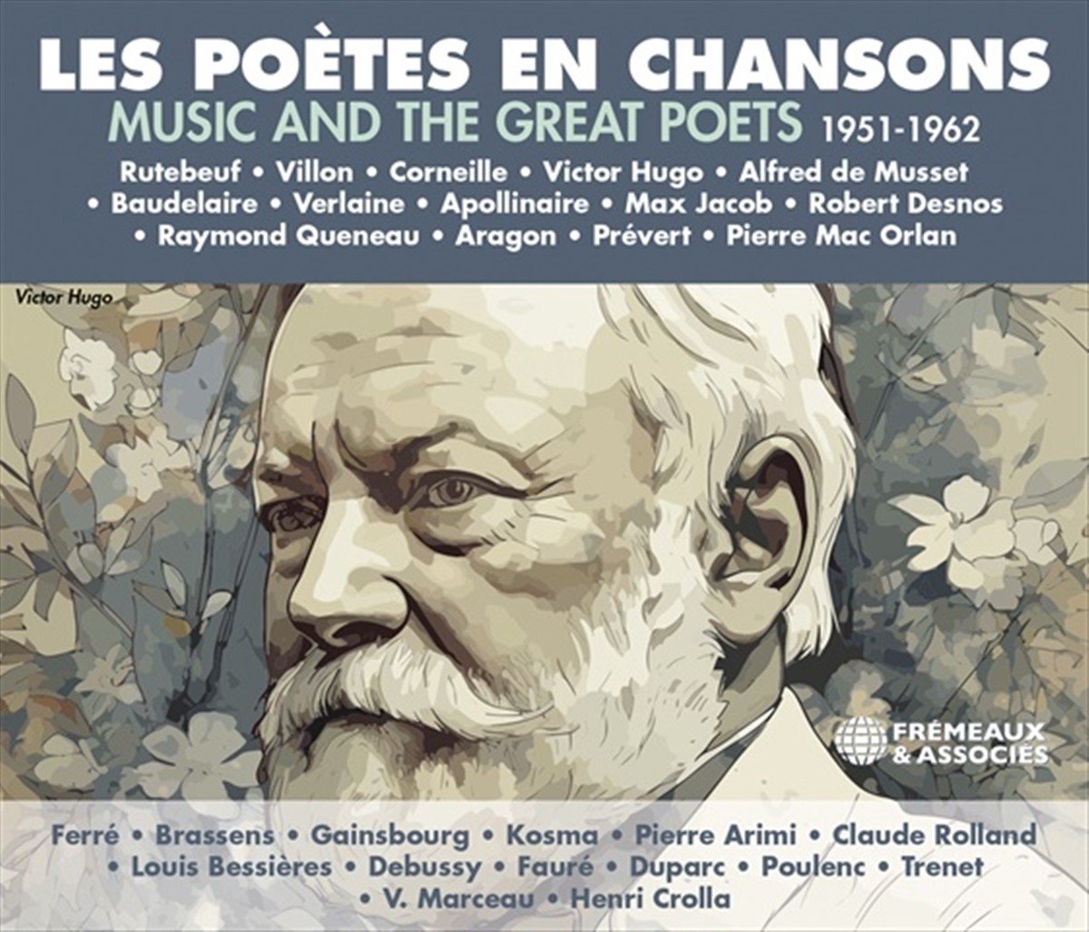 Various Artists - Les Poètes En Chansons: Music And The Great Poets 1951-1962 (2 CD)