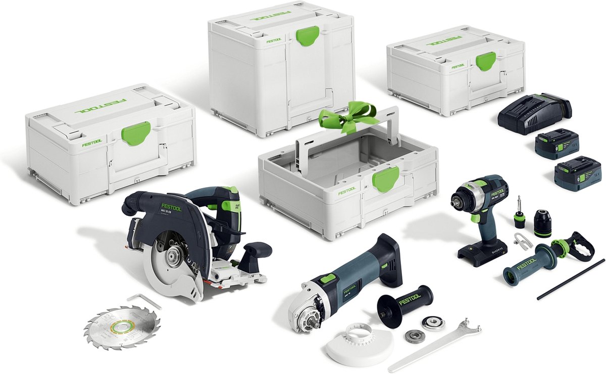 Festool HKC 55 TPC 18 AGC 18 TB 137 Accu Combiset Bouwtimmeren 578025
