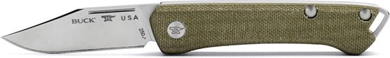 Buck Zakmes Saunter Green Clip Point PE