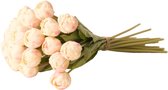 WinQ-Kunstboeket tulpen in Roze- kunsttulpen - ex vaas