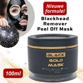 Black Gold Mask - Peel off - Gezichtsmasker 100ml - Skincare - Blackhead Remover - Verzorging masker