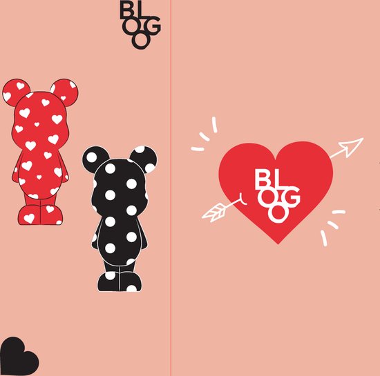 BLOGO Tirelire Design Collection BE@RBRICK « TEDDY BLACK» Décoration Polyrésine 20 x 20 x H 40 cm