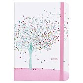 2025 Tree of Hearts Weekly Planner (16 Months, Sept 2024 to Dec 2025)