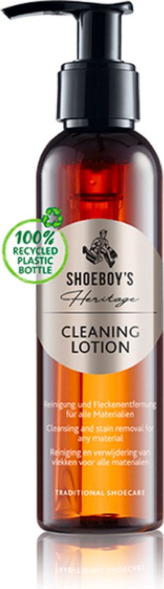 Shoeboy's Heritage cleaning lotion - Reinigende en beschermende lotion voor alle materialen - 140ml