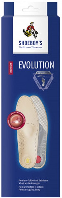 Shoeboy's Evolution protection zilver - Inlegzool voor normale voeten (gemiddelde lengtewelving) - Maat 36