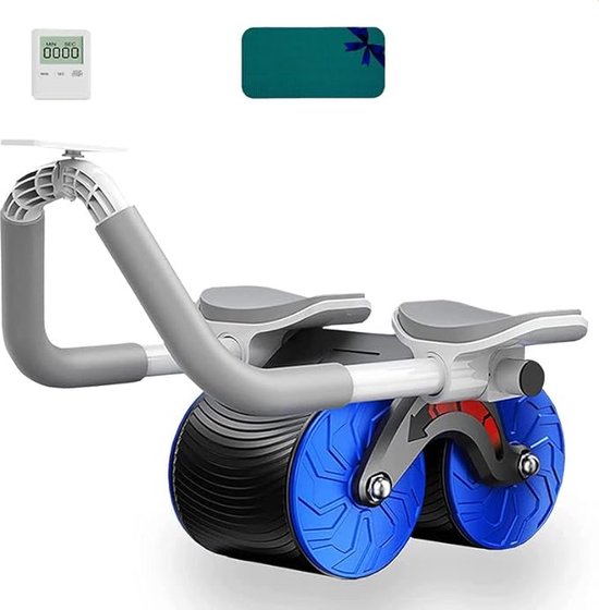 Roue Abdominale À Rebond Automatique, Ab Roller avec Support De Coude