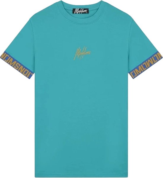 Malelions venetian t-shirt in de kleur blauw.