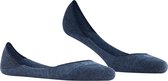 FALKE Step Medium Cut dames kousenvoetjes - donkerblauw (navy melangeange) - Maat: 39-40