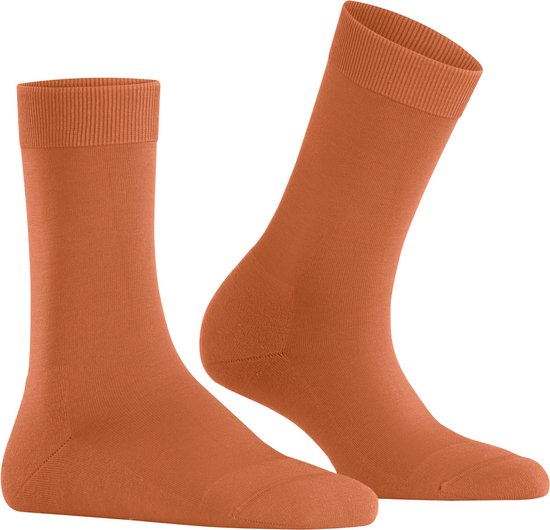 FALKE ClimaWool damessokken - oranje (tandoori) - Maat: 39-40