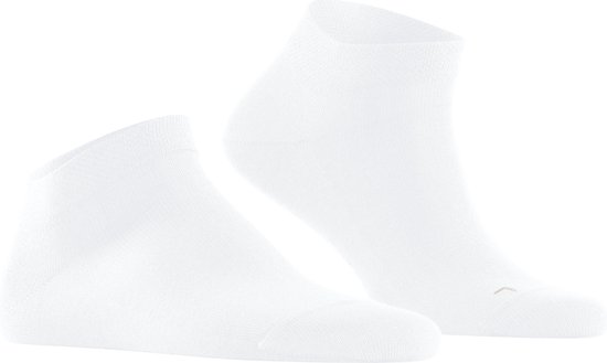 FALKE Sensitive London heren sneakersokken - wit (white) - Maat: 39-42