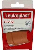 Leukoplast strong, wondpleister, 1mx6cm- 20 x 1 stuks voordeelverpakking
