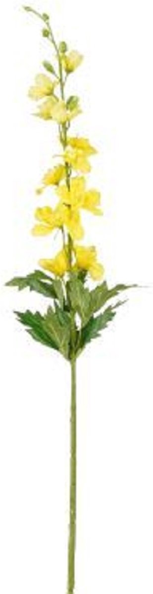 MICA DECORATIONS DELPHINIUM KUNSTBLOEM - H78 CM - GEEL