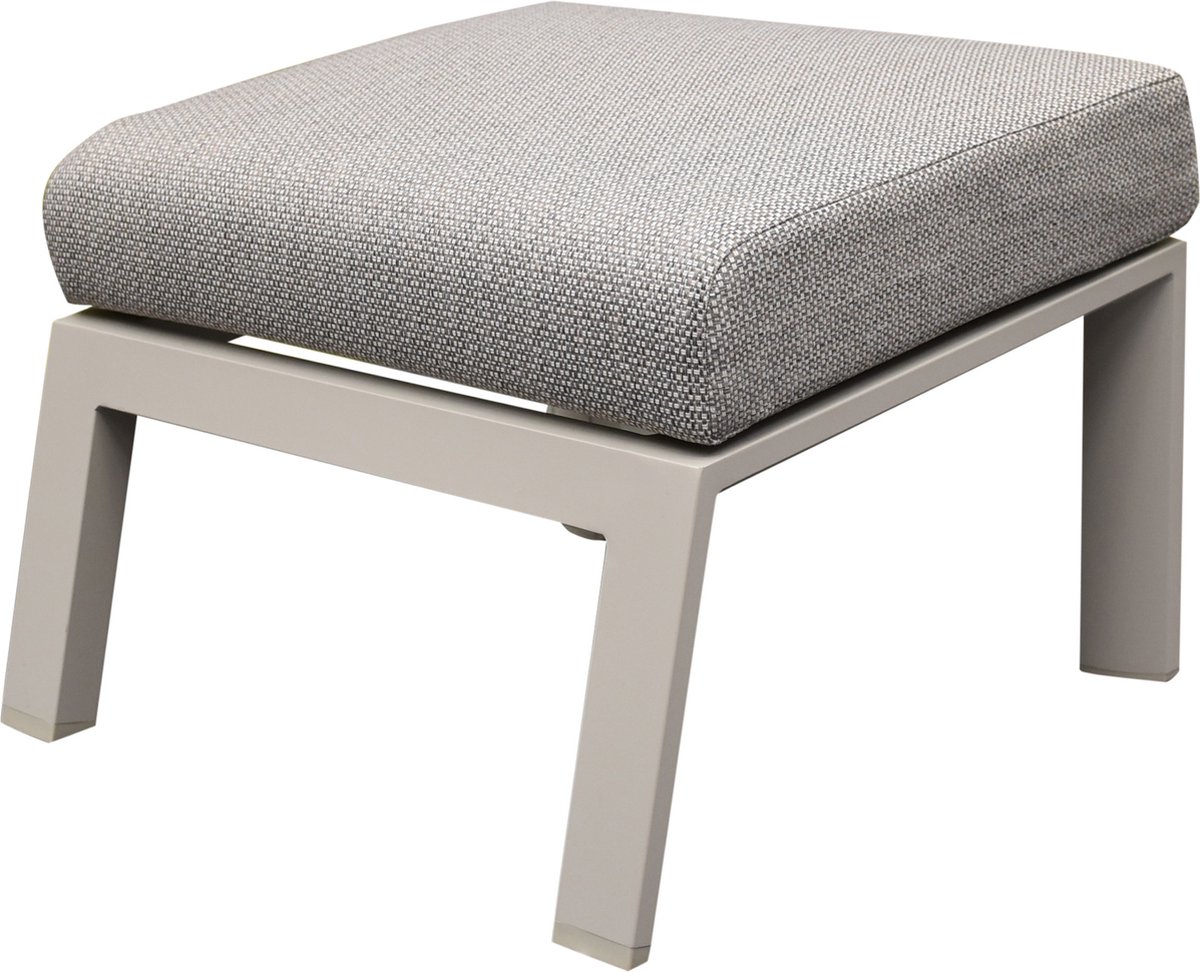 Barolo voetenbank latte aluminium
