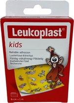 Leukoplast Kids wondpleister, 1mx6cm- 2 x 1 stuks voordeelverpakking