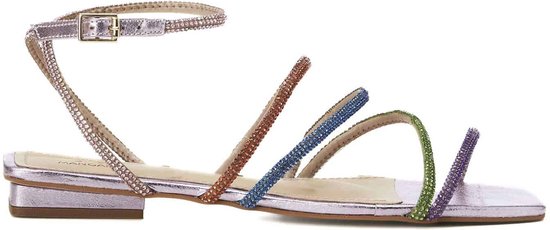 Mangará Arçá Dames sandalen - met kristallen bezette bandjes - Kleurrijk - Maat 41