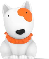 Dhink - Nachtlampje Kleine hond - in zacht knuffel-siliconen materiaal
