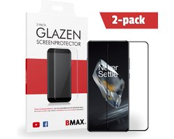 2-pack BMAX Screenprotectors geschikt voor OnePlus 12 - Van gehard glas - Samsung screenprotectors - Telefoonaccessoires - Telefonie & Accessoires - Beschermglas - Glazen screenprotectors