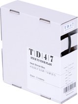 TD47 Krimpkous Box H-5(3x)-F 3.0Ø / 1.0Ø 5m - Zwart