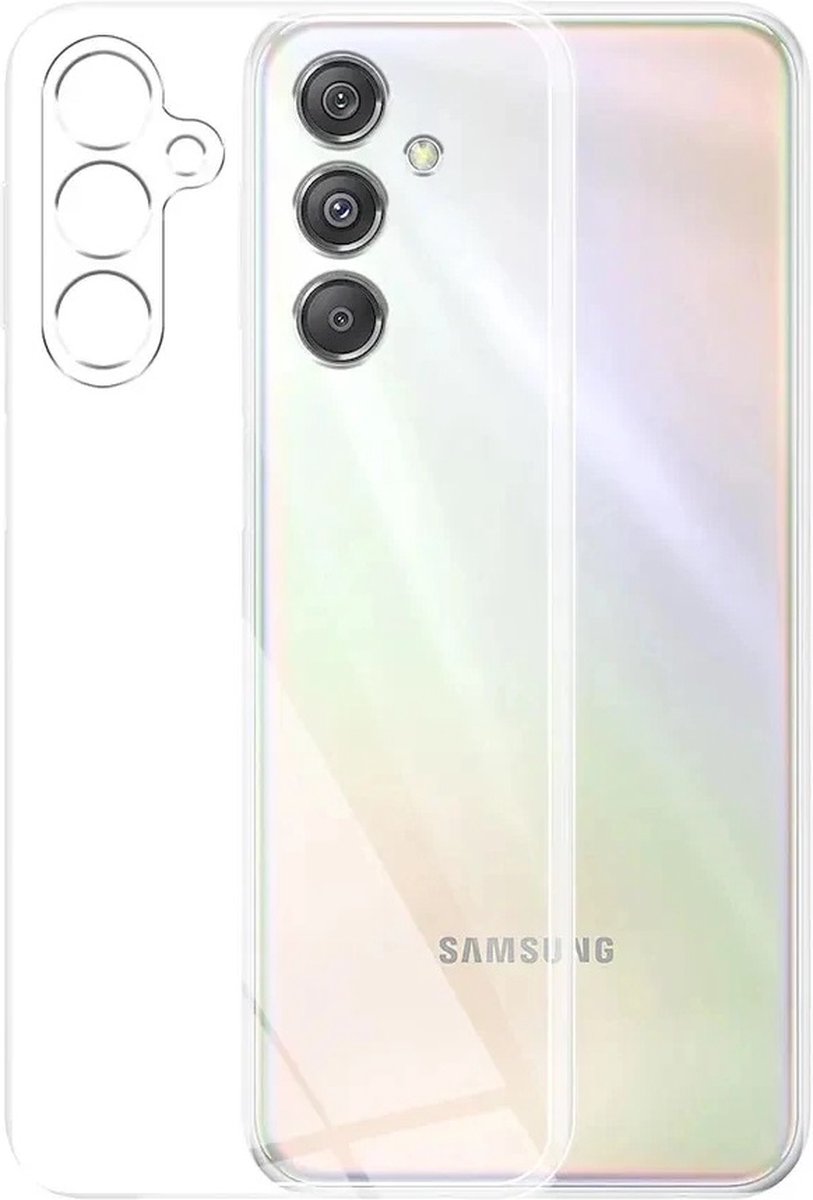 Transparant Hoesje Geschikt Voor Samsung Galaxy A55 - Back Cover Telefoonhoesje