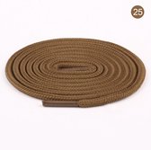 1 paar ronde veters 60 cm bruin