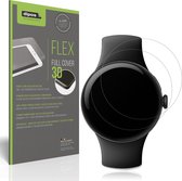 dipos FLEX 2x Screen Protector matte geschikt voor Google Pixel Watch 1 Beschermfolie 100% Schermdekking Case-Friendly