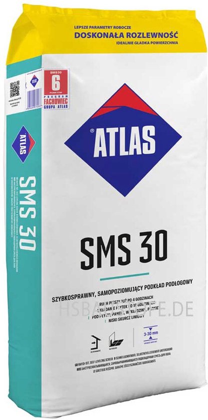 Foto: Atlas sms 30 egaline 25 kg 