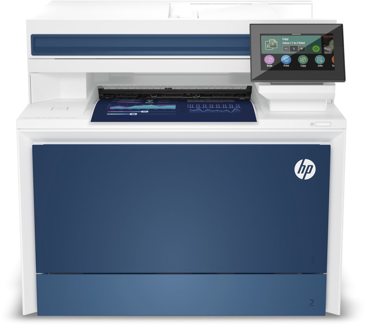 HP Color LaserJet Pro MFP 4302fdw - All-in-One Kleuren Laserprinter - Blauw thumbnail 8