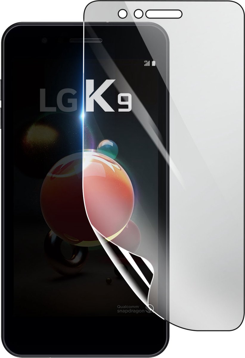 3mk, Geschikt voor LG K9, Schokbestendige Hydrogel Screenprotector, Transparant
