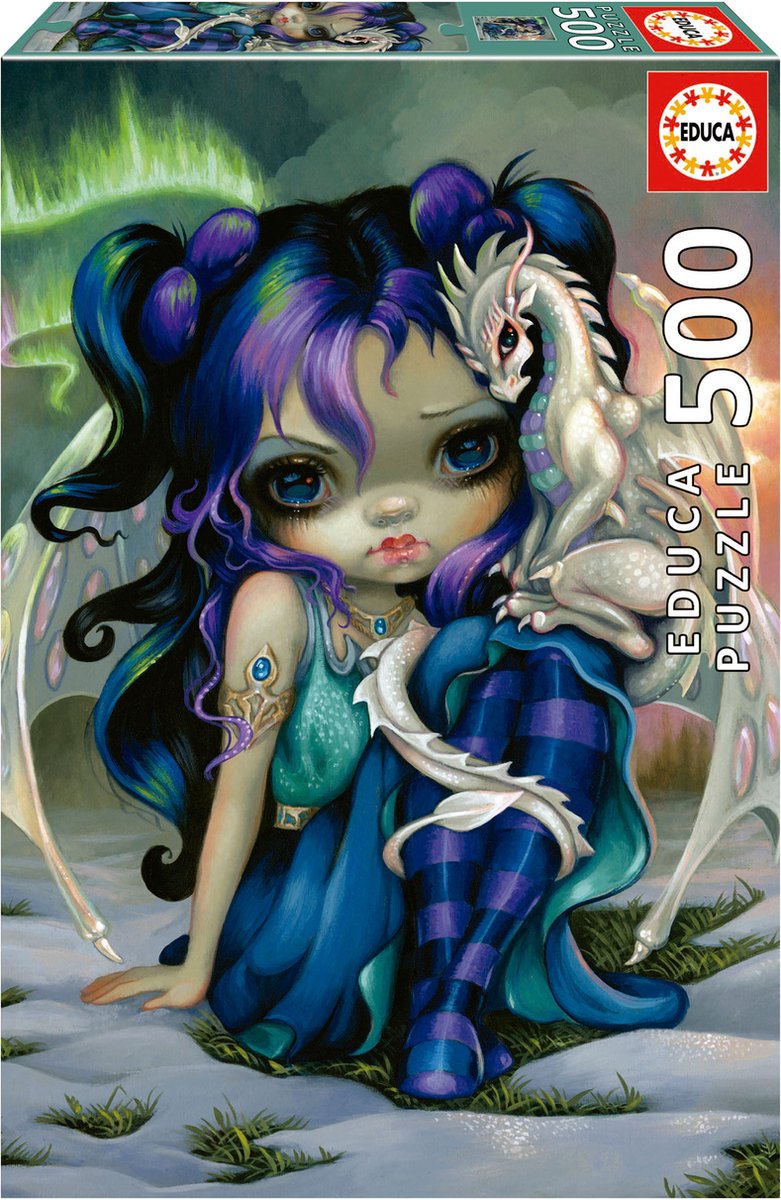 EDUCA - puzzel - 500 stuks - Drakenfee