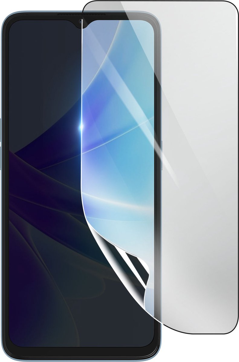 3mk, Geschikt voor Oppo A77, Schokbestendige Hydrogel Screenprotector, Transparant