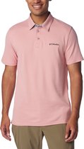 Columbia Nelson Point Polo 1772721629, Homme, Rose, Polo, taille: XL