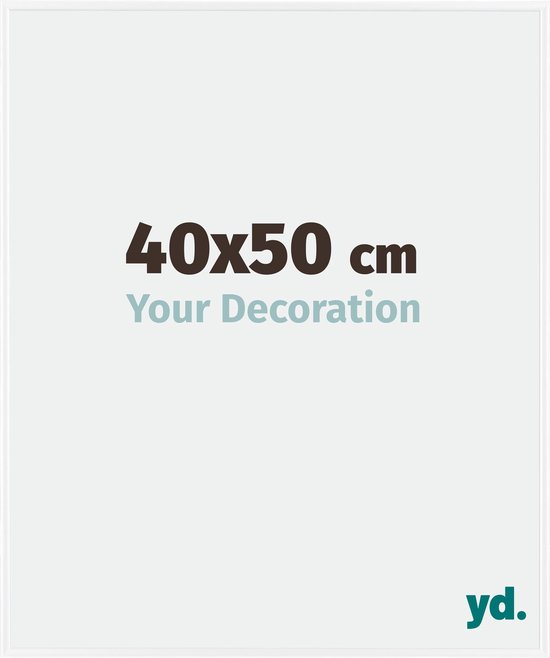 Cadre Photo Your Decoration Evry - 40x50cm - Wit Brillant