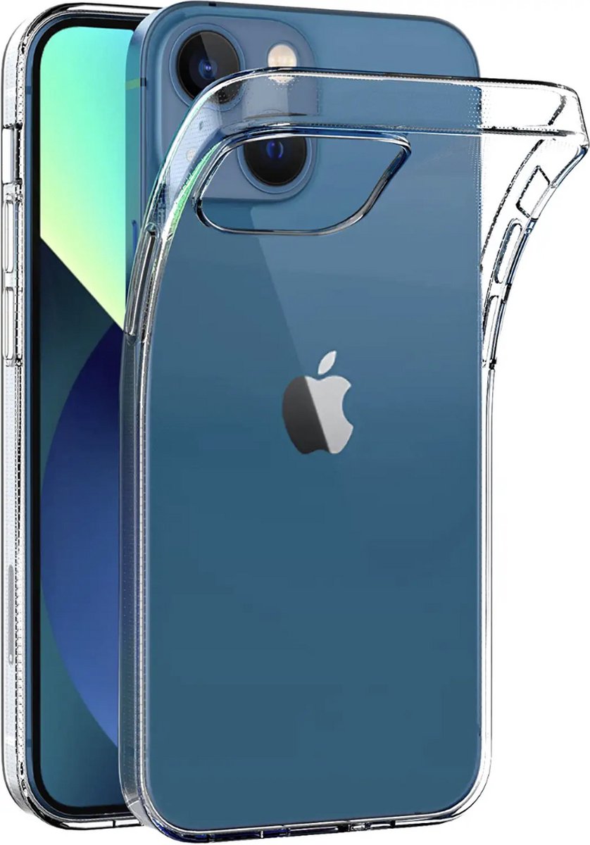 Hoesje voor iPhone 14 Plus backcover Shockproof siliconen Transparant