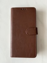 PU Leder wallet Case - Book Case Flip Cover Hoesje Met Stand Functie - Beschermhoes Met Pasjes Houder - Geschikt voor Samsung Galaxy A15 / A15 5G - Bruin