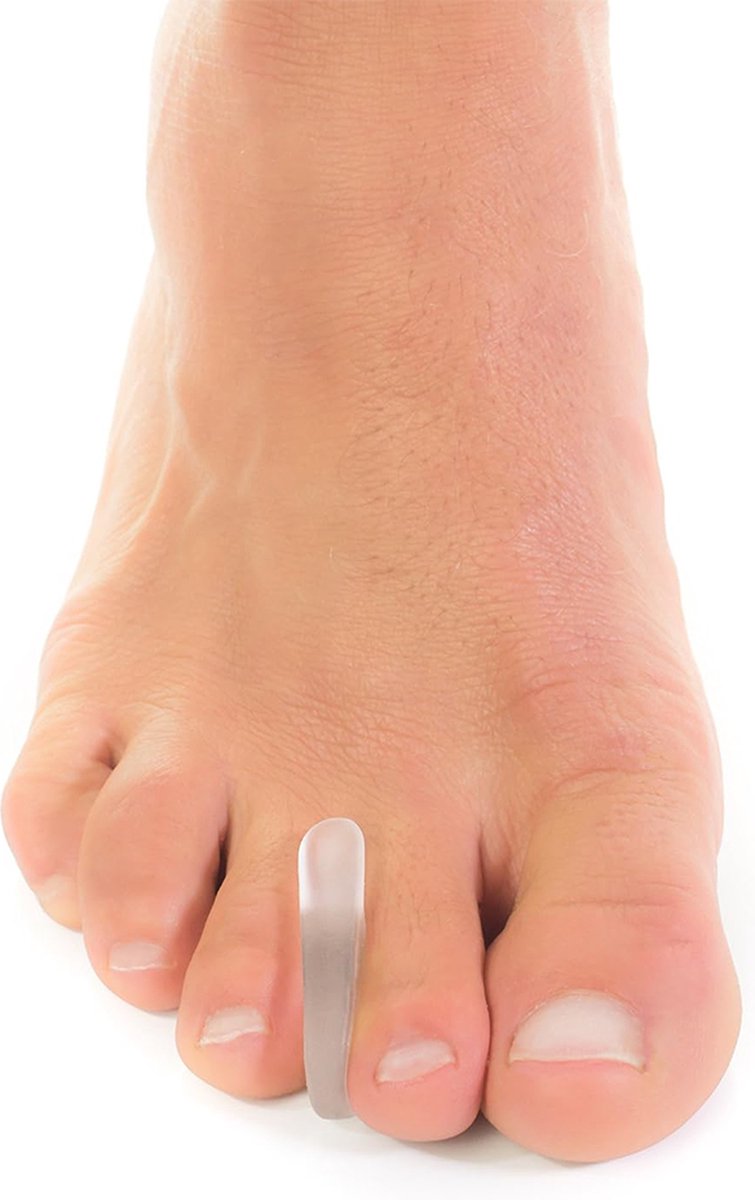 Goedkoopste Medical Brace Siliconen Teenspreider voor alle Tenen |Teenverdelers | 1 Paar | Maat M