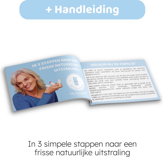 Rosalyne Pro-Age Sticks (3-Pack) - Natuurlijke Make-up voor de Oudere Huid - Hydro + Blush + Glow Sticks