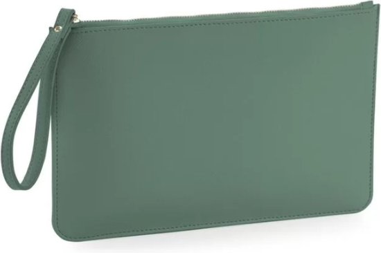 Boutique Accessory Pouch soft sage groen handtasje