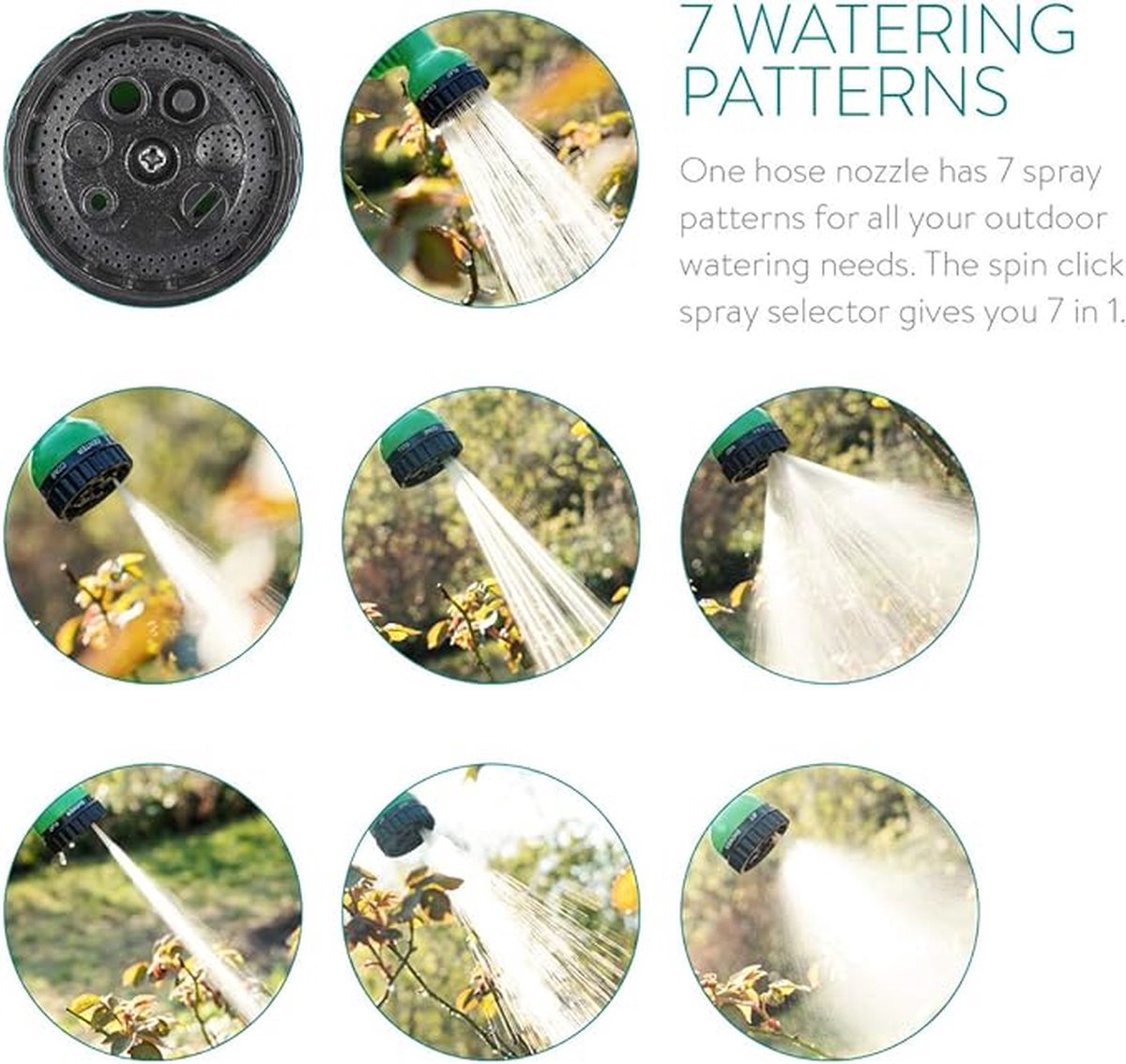 premium tuinslang in professionele kwaliteit - waterslang / garden hose 2.5-7.5 m – foto 5
