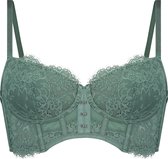 Hunkemöller Voorgevormde longline beugel bh Bella Groen E90