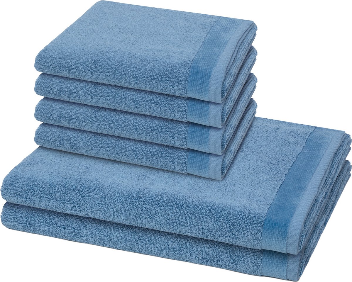 Möve Sonstiges 4 X handdoek 2 X douchehanddoek - in set 6 pack Premium