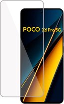 Screenprotector geschikt voor Poco X6 Pro Screenprotector – Gehard Glas - Proteqt+