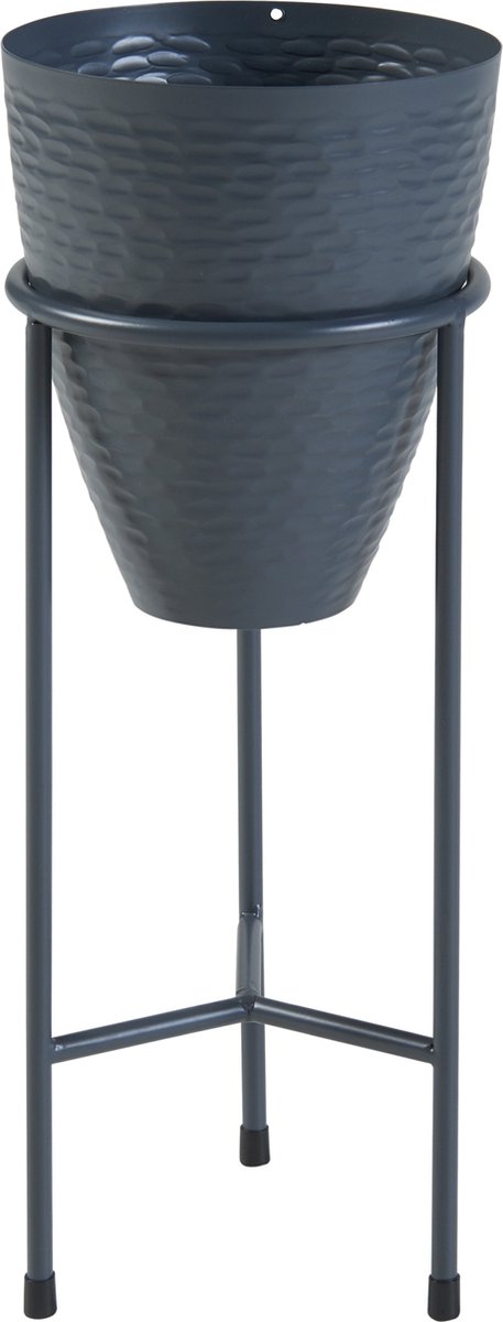 En.casa Plantenstandaard Asten 40 5x16 cm zwart [ ]