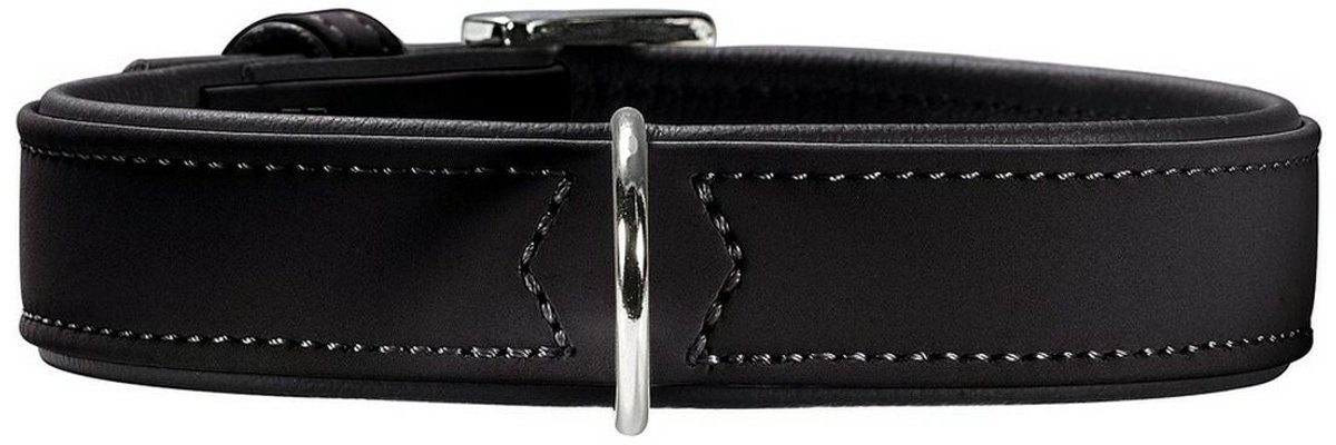 Dog collar Hunter Softie Black (32-40 cm)