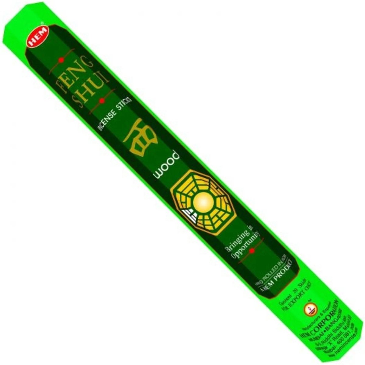 Goedkoopste HEM Wierook - Feng Shui Wood - 1 los pakje á 20 stokjes