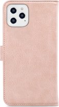 My Style Flex Wallet Telefoonhoesje geschikt voor Apple iPhone 12 Pro Max Hoesje Bookcase Portemonnee - Roze