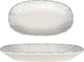 Bonna Serveerschaal - Iris - Porselein - 19x11 cm - set van 2