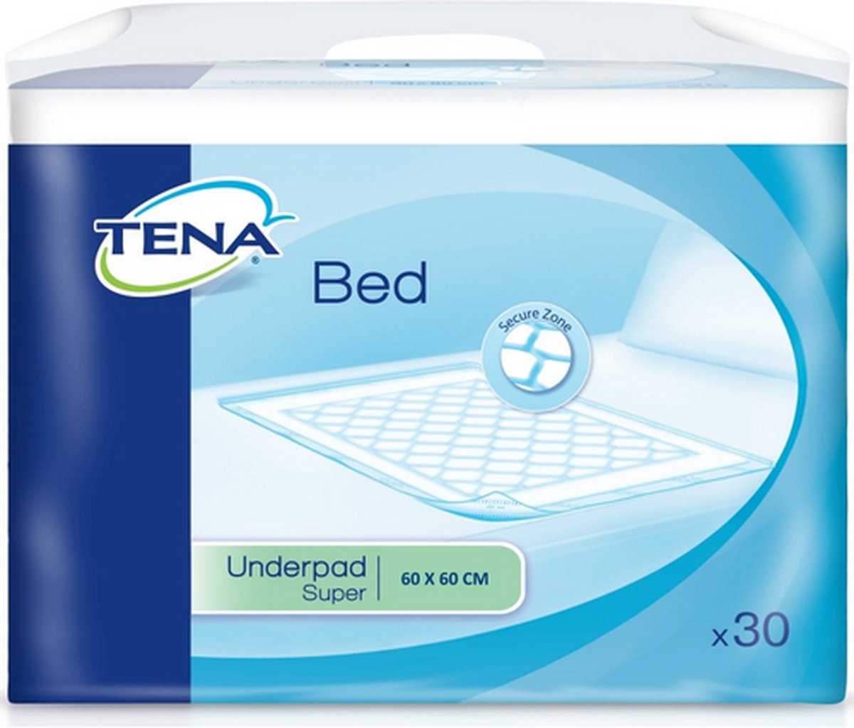 Tena Bed Super 60 x 60 cm - 1 pak van 30 stuks