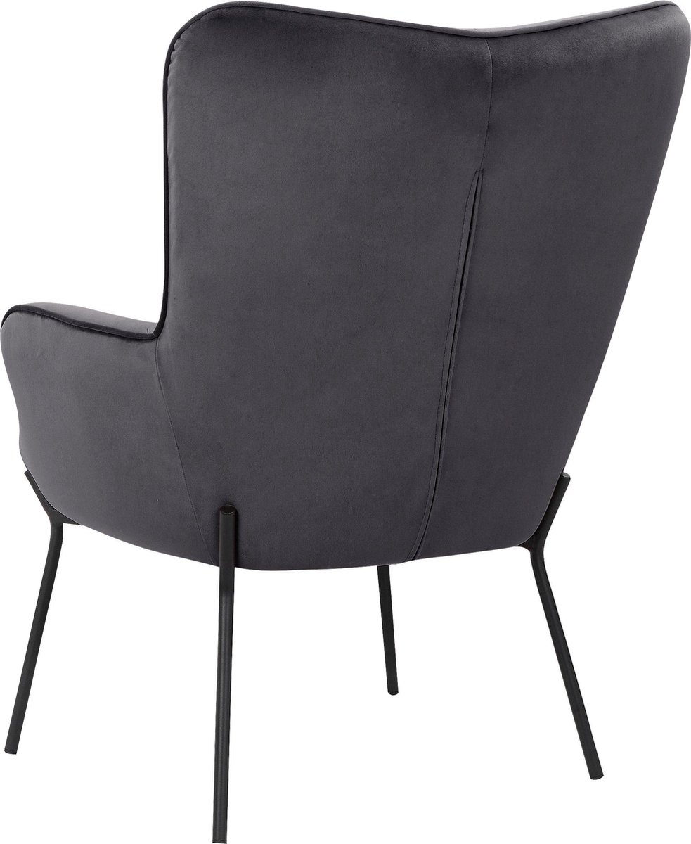 Boris-Loungestoel Licht Grijs Stax