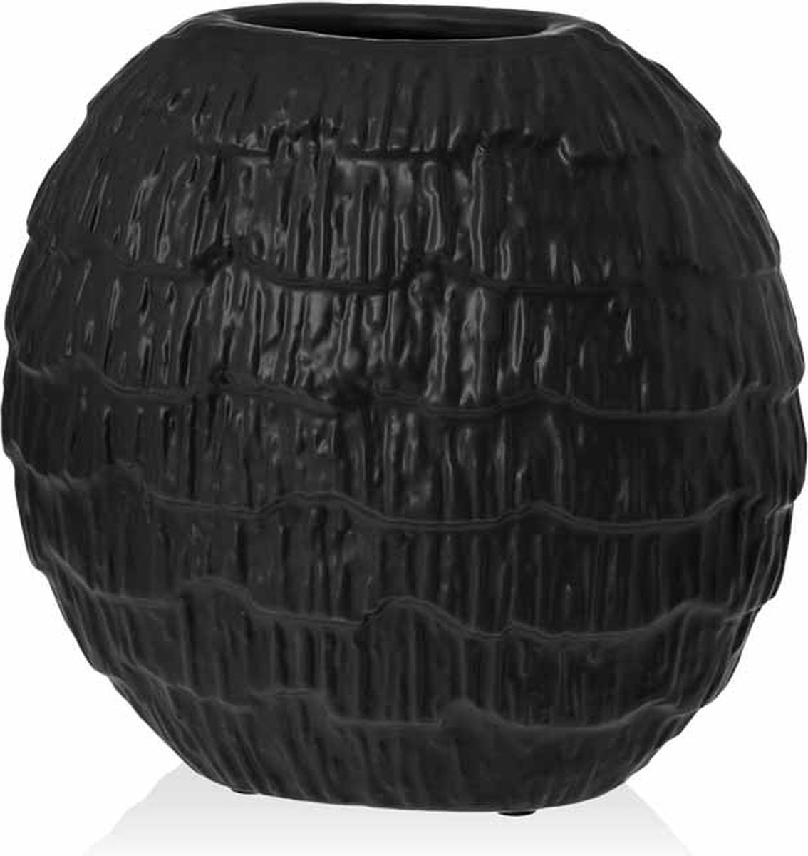 Riverdale Vaas Ella 29cm mat zwart
